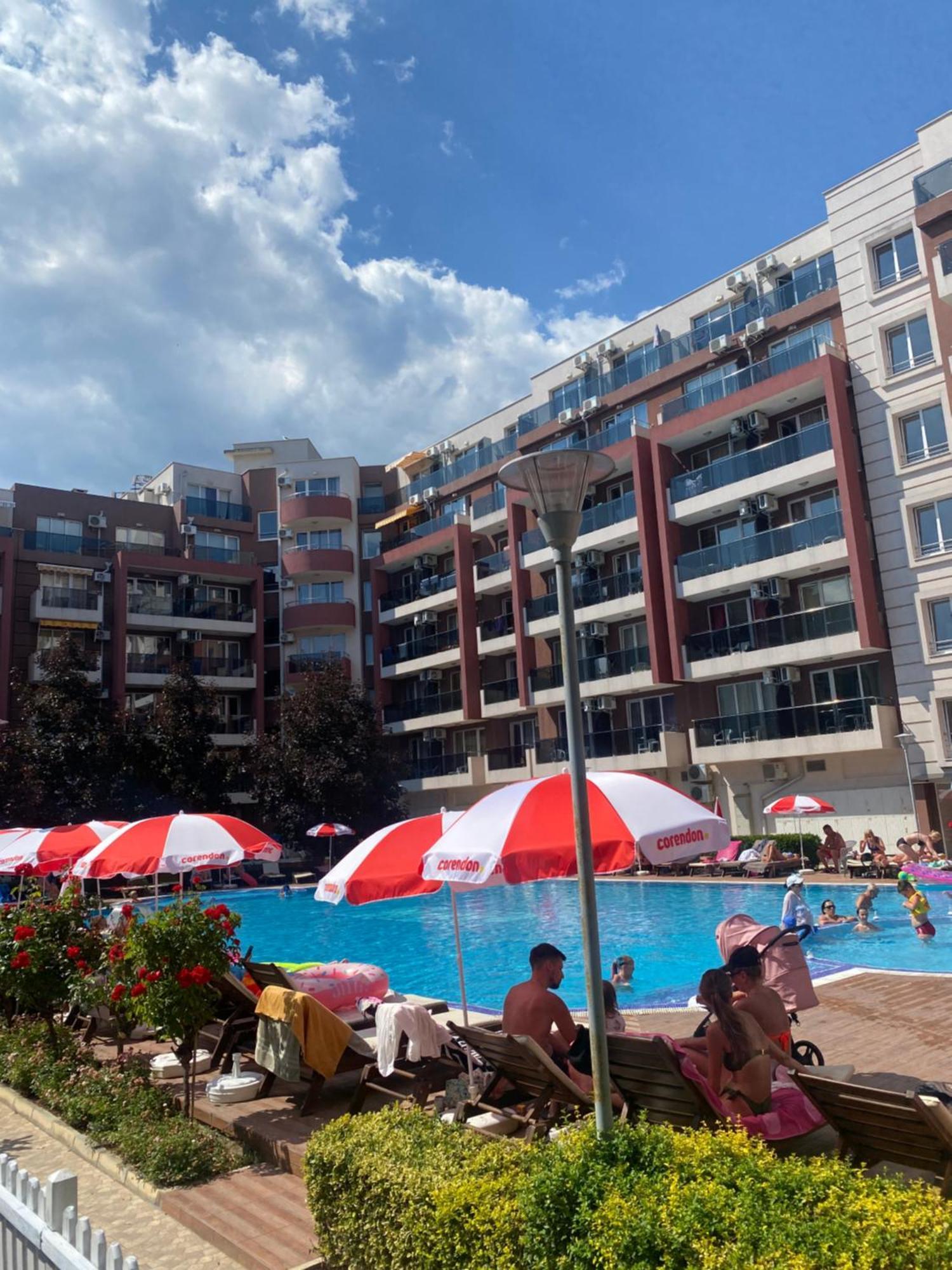 Admiral Plaza C52 Studio Sunny Beach Exterior foto