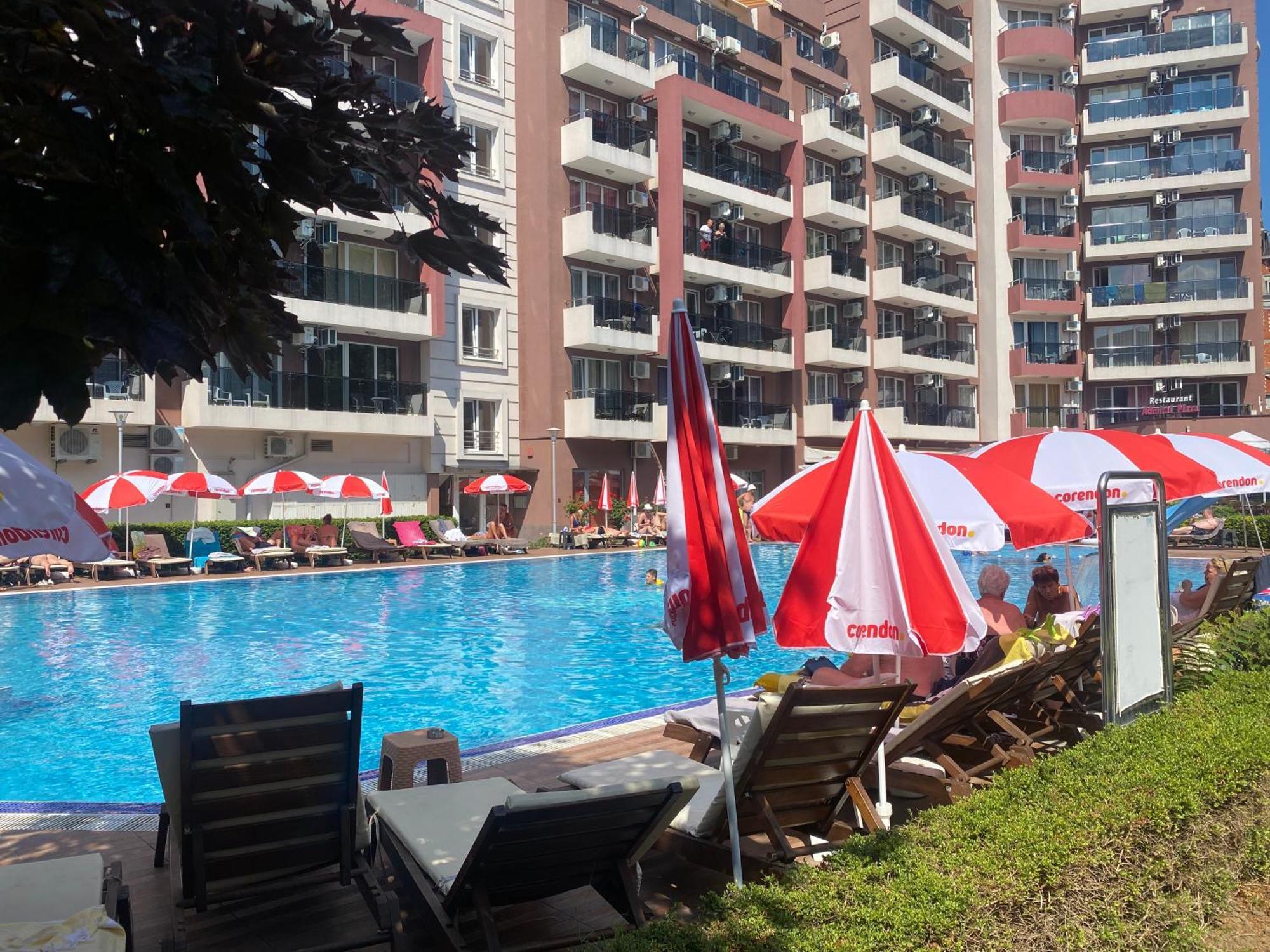 Admiral Plaza C52 Studio Sunny Beach Exterior foto